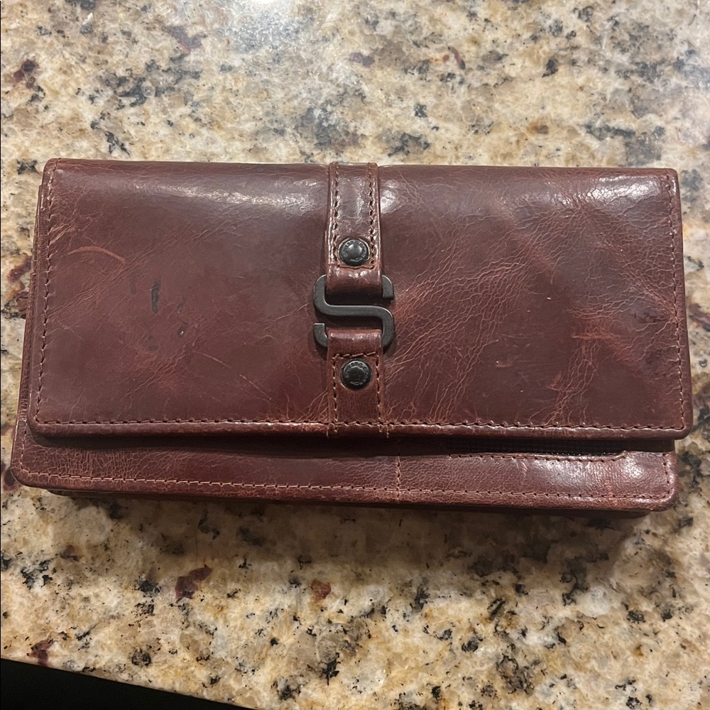 Genuine Leather Brown Wallet -FINAL PRICE